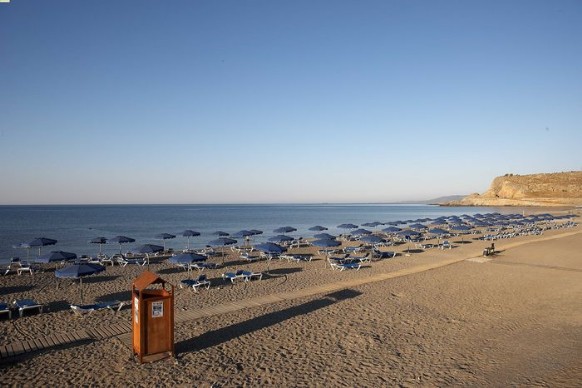 spiaggia attrezzata dell'alpiclub lindos princess beach spiaggia attrezzata dell'alpiclub lindos princess beach