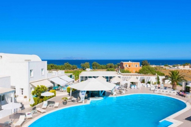 villaggio veraclub imperial a santorini Scorcio della vista che si può ammirare dalle camere dei Veraclub Imperial