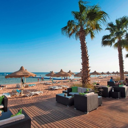 Seaclub Style Baron Resort e Palms - Sharm El Sheikh Spiaggia del Seaclub Style Baron Resort e Palms - Sharm El Sheikh