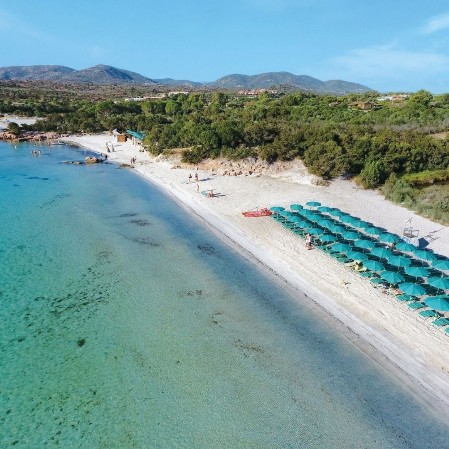 Veraclub Porto Istana - Sadegna Spiaggia del Veraclub Porto Istana - Sadegna