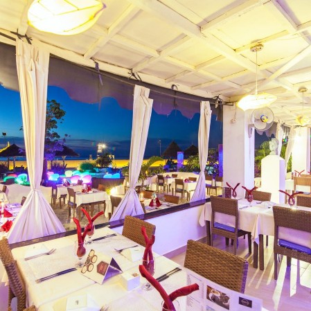 Bravo Premium Kendwa Beach Resort - Zanzibar Il ristorante del Bravo Premium Kendwa Beach Resort - Zanzibar