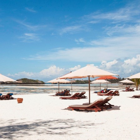 La spiaggia del Seaclub 7 Islands Resort 