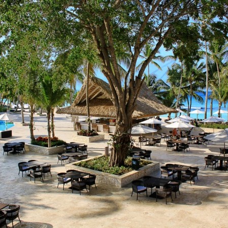 bar della spiaggia del villaggio Viva Dominicus Village