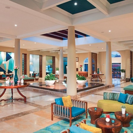 hall del villaggio alpiblu dreams dominicus la romana panoramica della hall del villaggio alpiblu dreams dominicus la romana