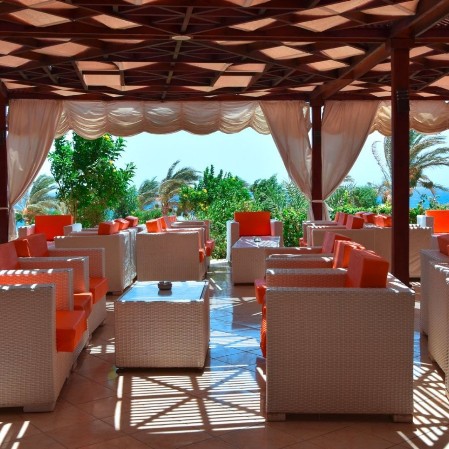 Bar del Bravo Fantazia Foto del bar all'aperto del Bravo Fantazia - Marsa Alam - Egitto