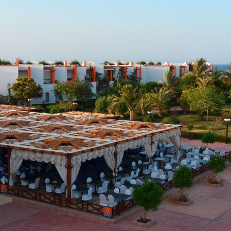 Ristorante del Bravo Fantazia Vista dall'alto del ristorante del Bravo Fantazia - Marsa Alam - Egitto