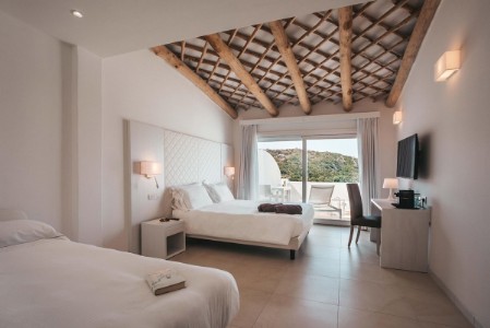 Veraresort Moresco - Sadegna Una camera del Veraresort Moresco - Sadegna