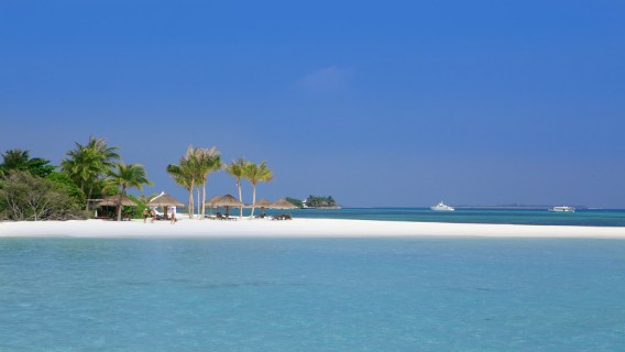 spiaggia bianca Kuredu resort maldives