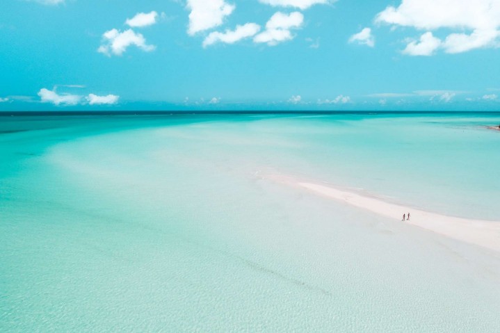 Turks e Caicos vanta le spiagge pigliori del mondo spiaggia bianca e acqua cristallina al Turkoise di Club Med