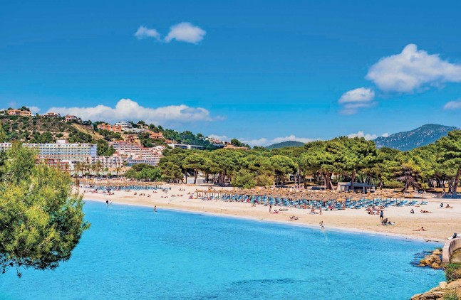 Acqua trasparente e sabbia bianca rendono il Veraclub Palmira Isabela la meta ideale per le vostre vacanze alle Baleari